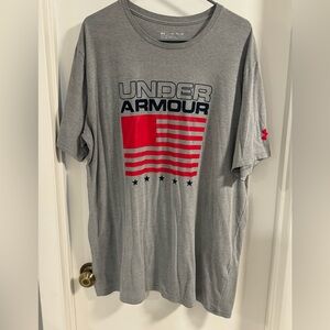 Under Armour Men's Gray Graphic T-Shirt